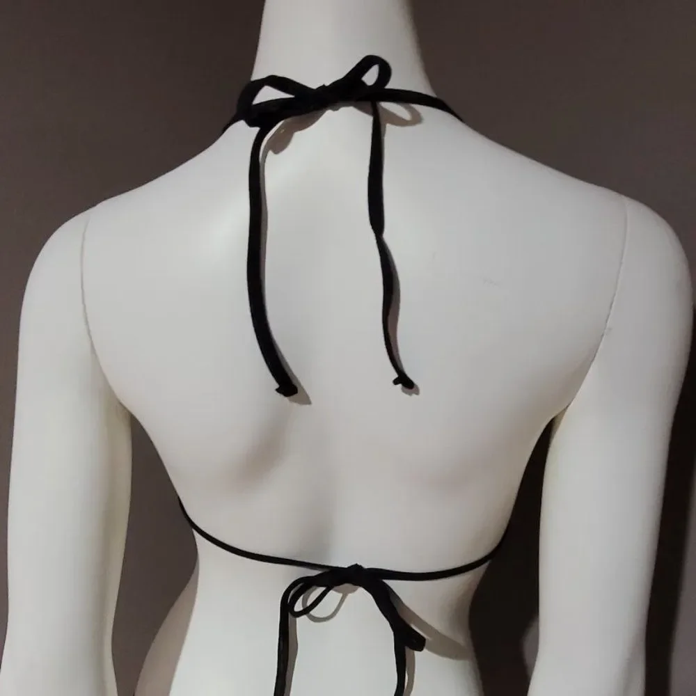Vegan Leather Cut Out Bodysuit Lingerie - Picture 7 of 9